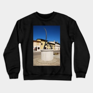 Horizontal Sundial in Aiello Crewneck Sweatshirt